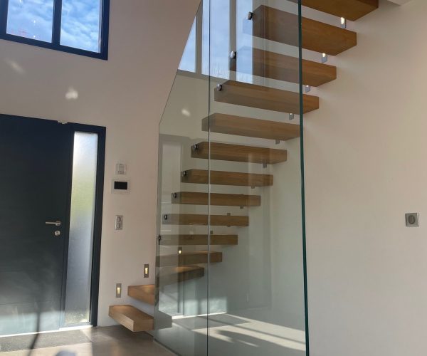 Garde-corps 5 Grand garde-corps en verre